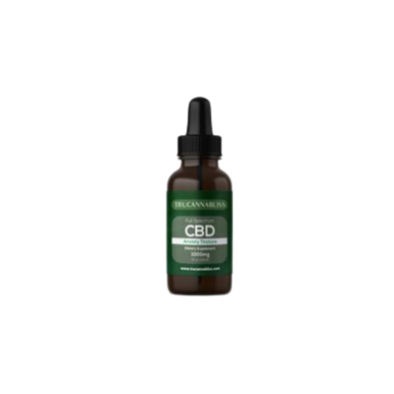 TruCannaBliss Full Spectrum Calm Blend Oil (1000mg)