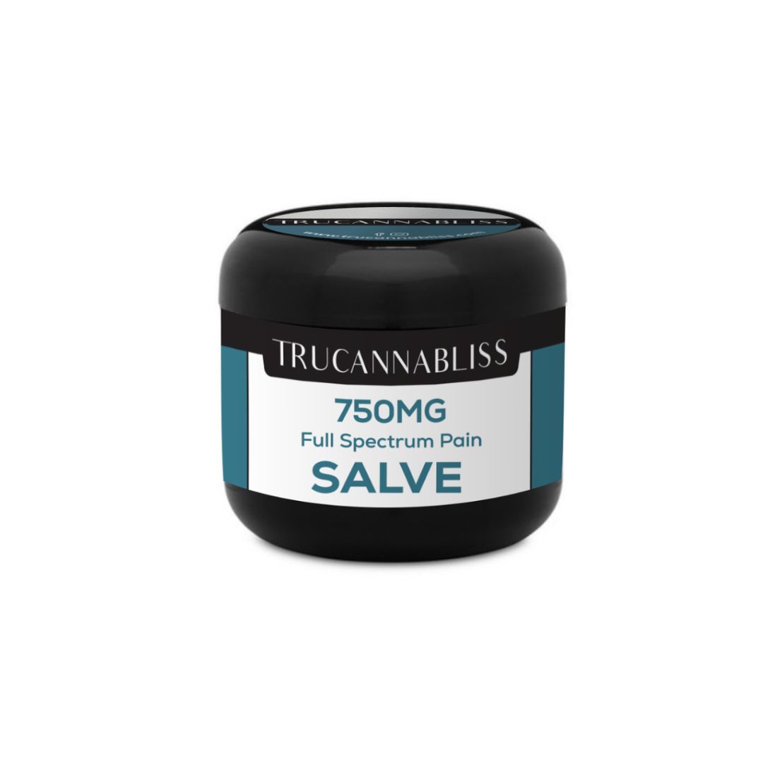 TruCannaBliss Full Spectrum CBD Salve, Variation: 750mg