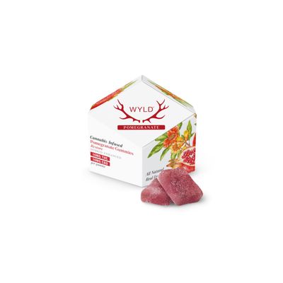 Wyld THC/CBD Pomegranate Gummies