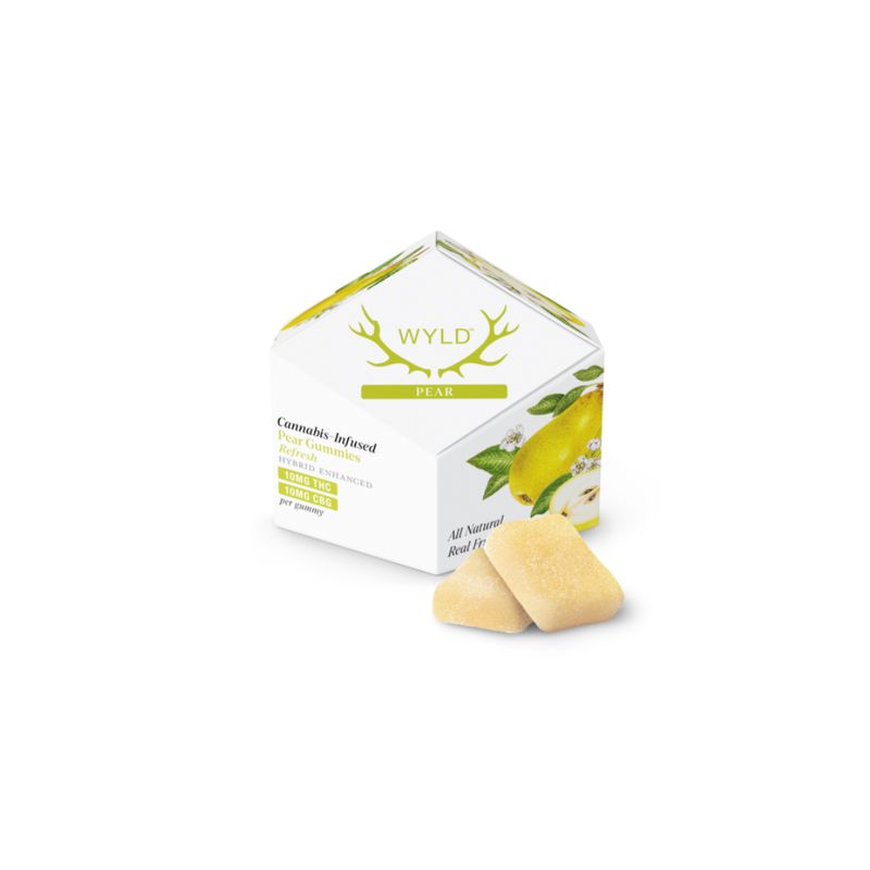 Wyld THC/CBG Pear Gummies