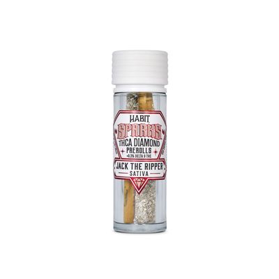 Habit Sparks THCa Diamonds Prerolls