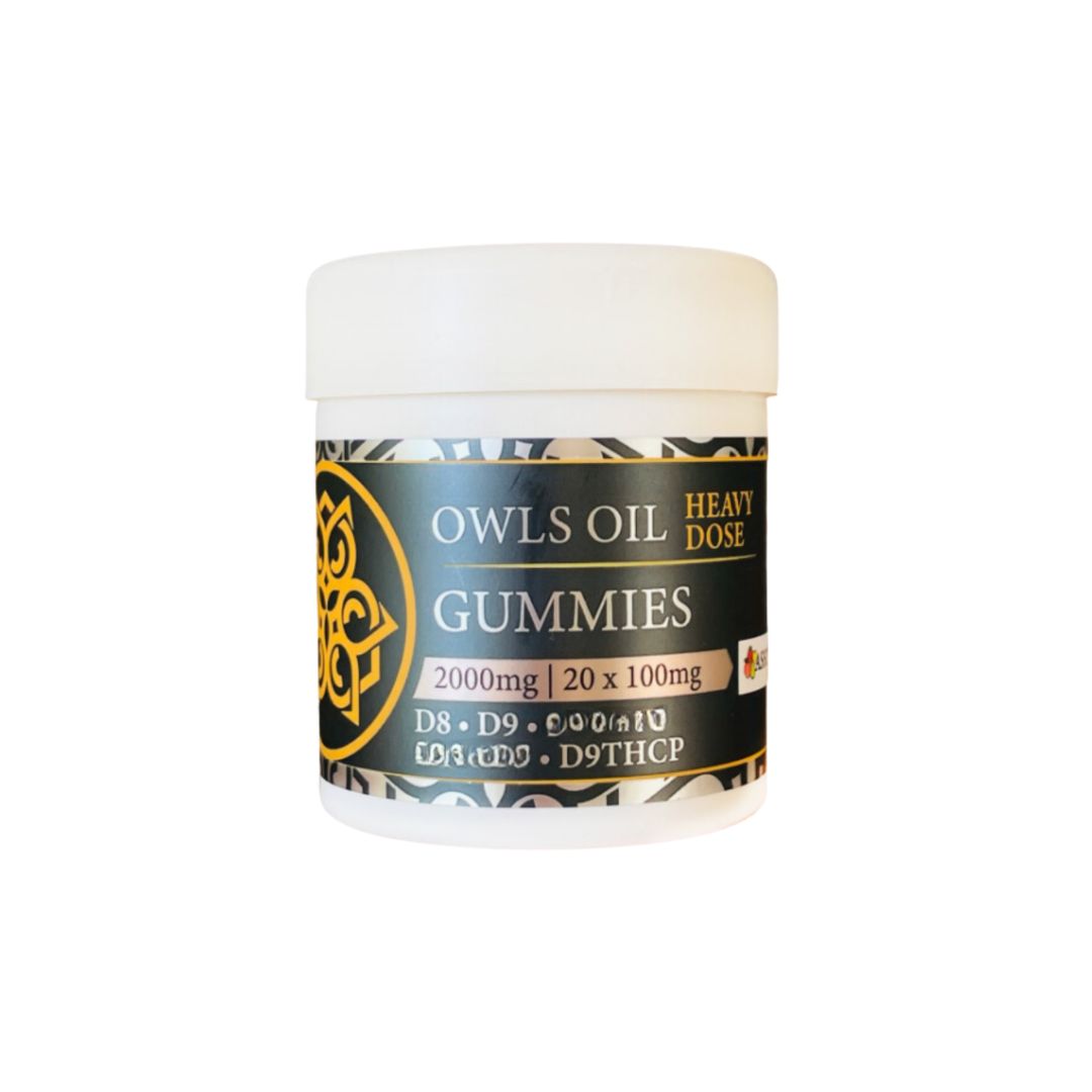 Owls Oils Heavy Dose Gummies (3 Ct)