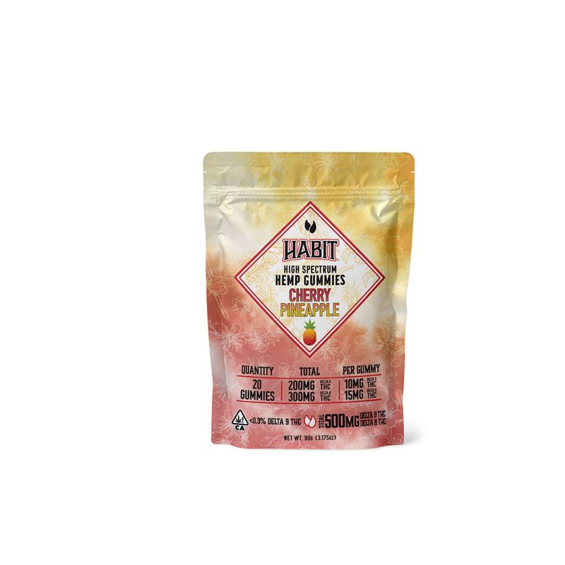 Habit Vegan D8/D9 THC Gummies
