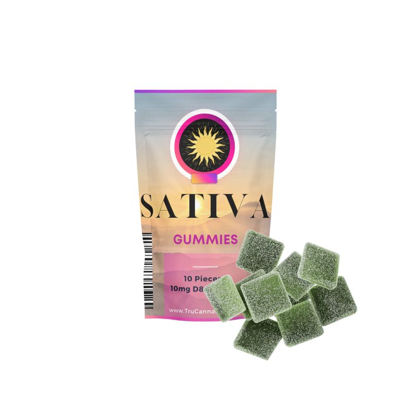 Delta 8 THC Terpene Infused Sativa Gummies