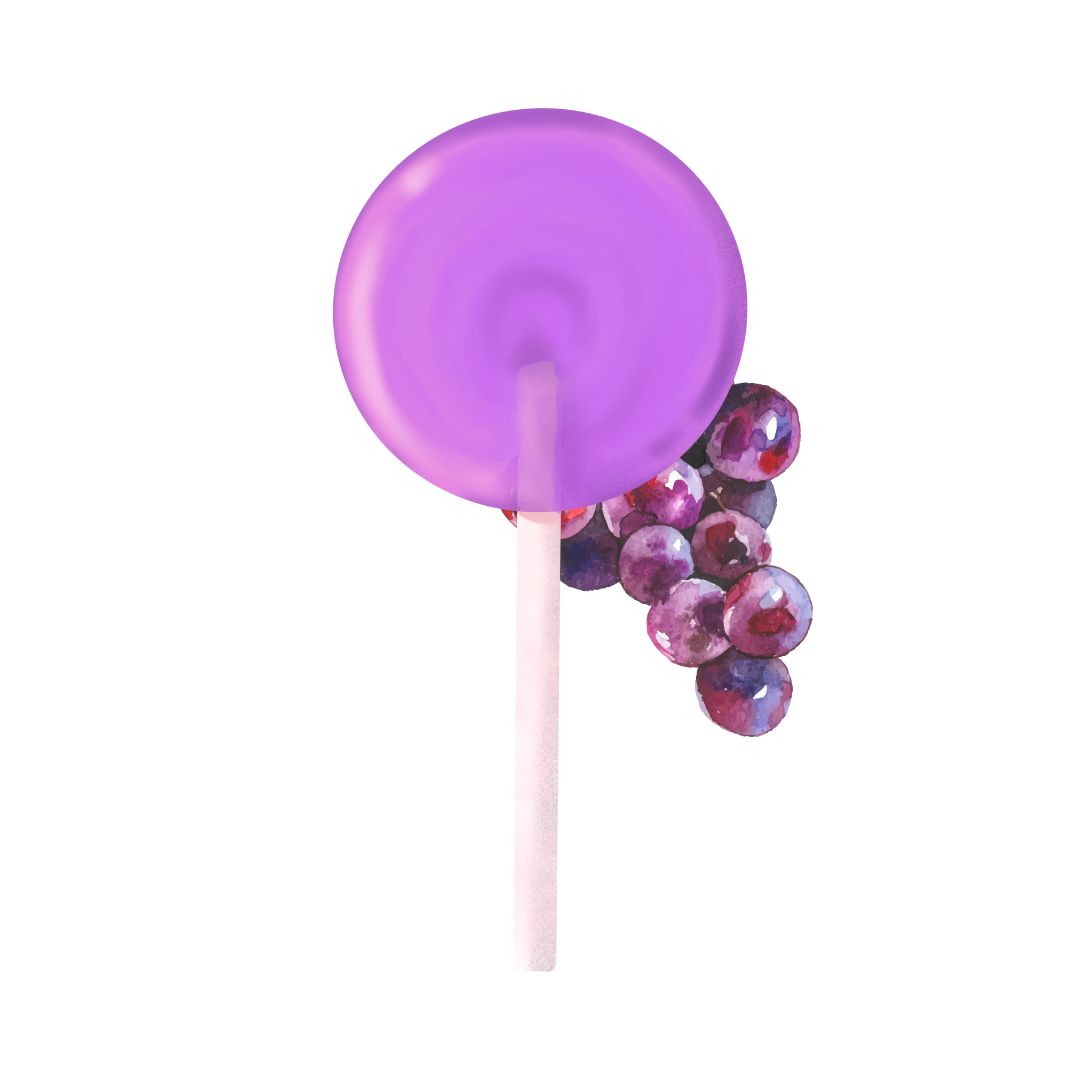 Δ8 THC Grape Infused Lollipop