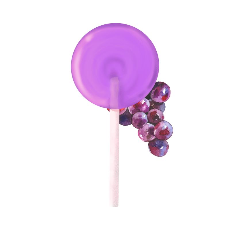 Δ8 THC Grape Infused Lollipop