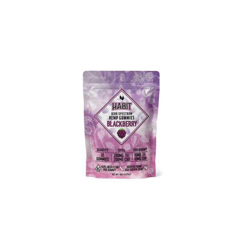 Habit Delta 9 CBD/THC Vegan Gummies