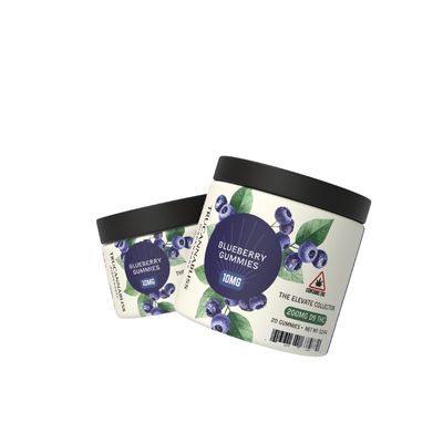 The Elevate Collection Delta 9 THC Blueberry Gummies