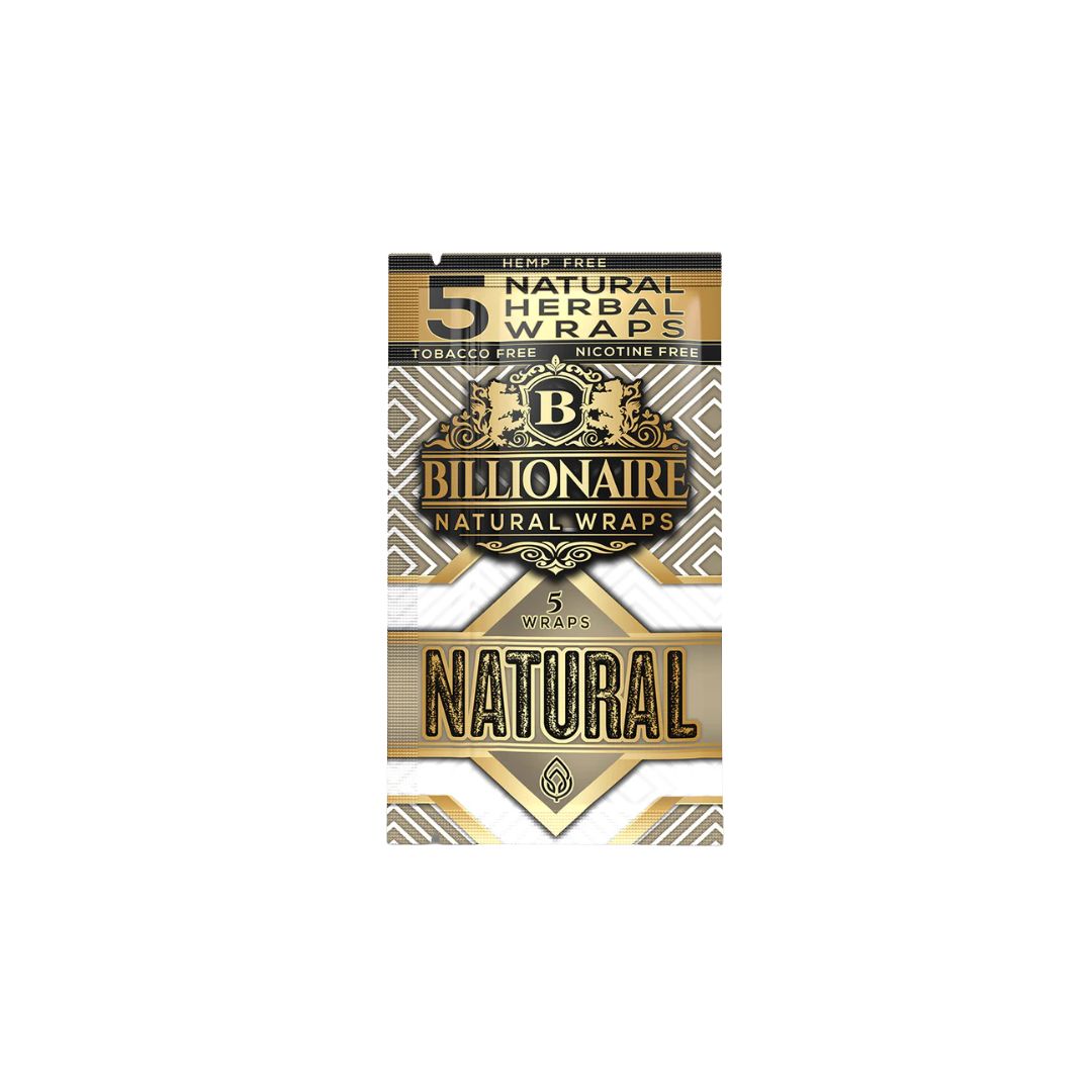 Billionaire Hemp Wraps (5 Wraps)