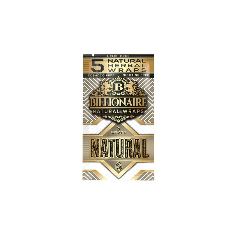 Billionaire Hemp Wraps (5 Wraps)