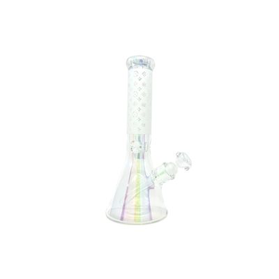 Designer Iridescent Beaker Bong Designer Iridescent Beaker Bong