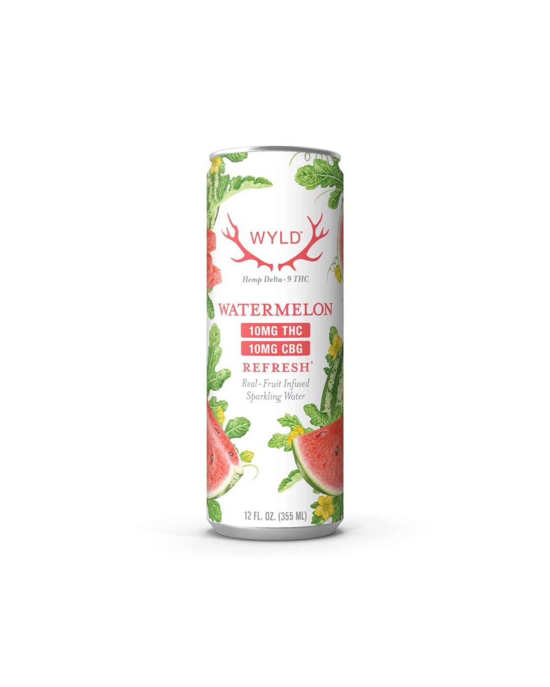 WYLD Watermelon THC:CBG Sparkling Water | Refresh