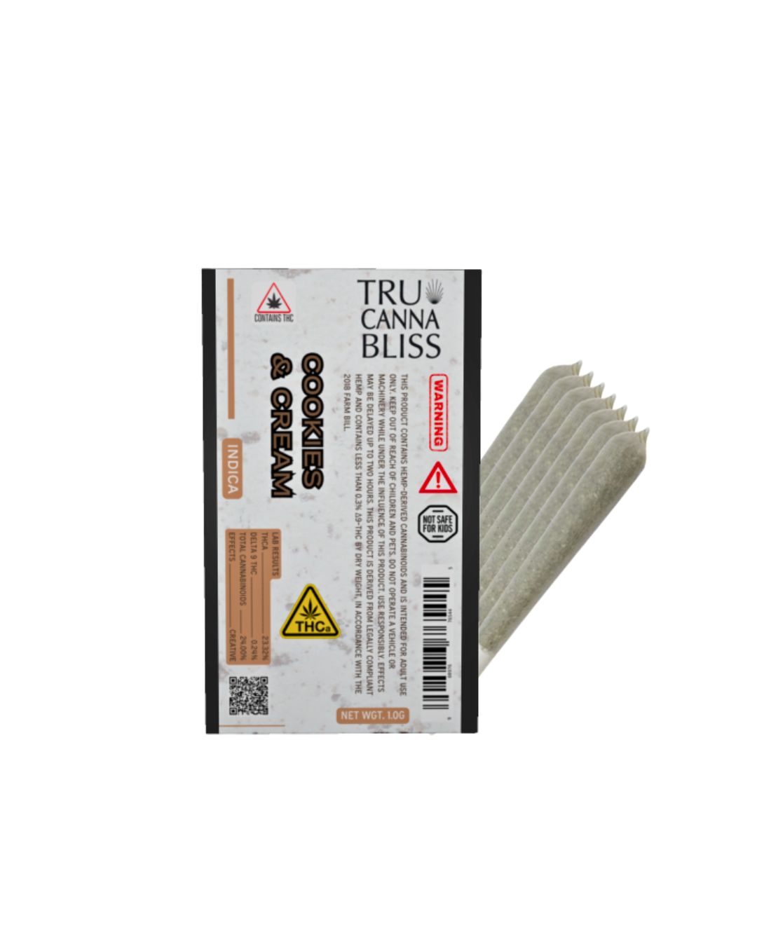 TruCannaBliss THCA Preroll Pack (3.5g)