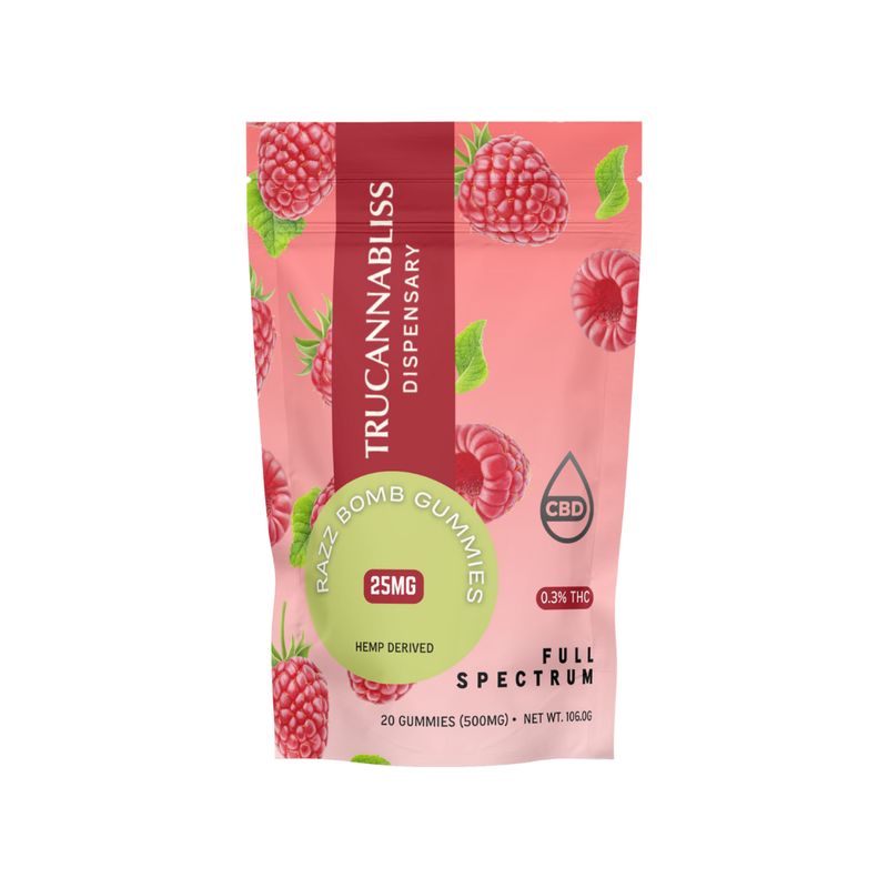 TruCannaBliss Full Spectrum CBD 500mg Gummies