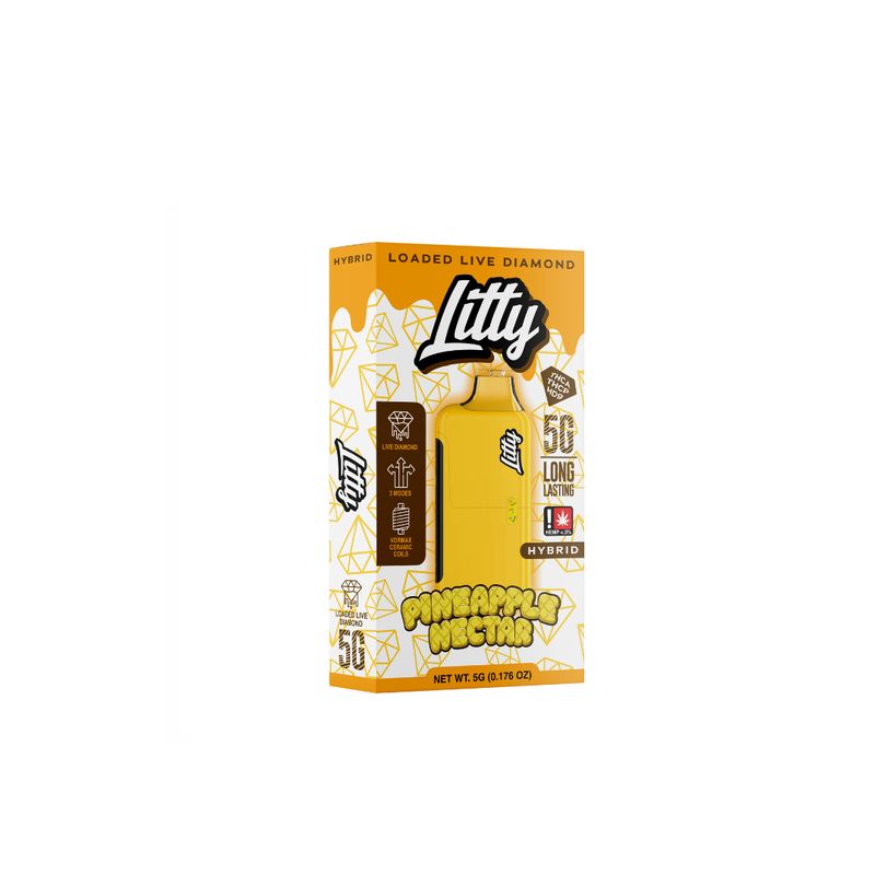 Litty THCa Cargador Desechable de Diamante Vivo de 5 Gramos