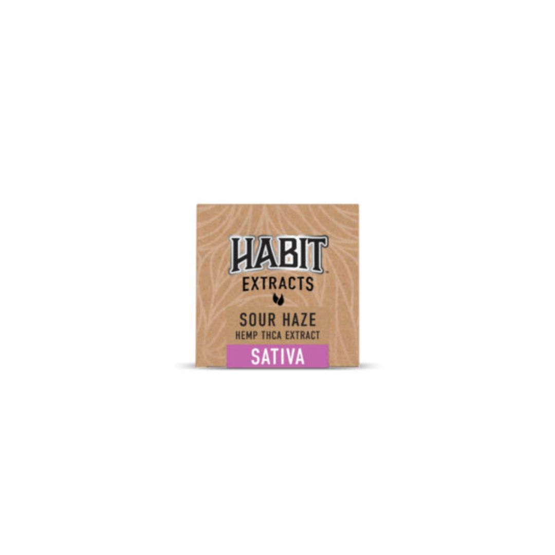 Habit THCa Hemp Extracts, Variation: Sour Haze (Sativa)
