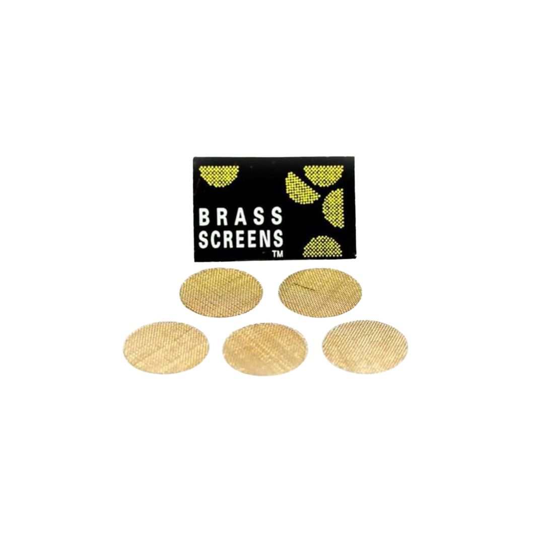 Pipe Screens, Material: Brass (5ct)
