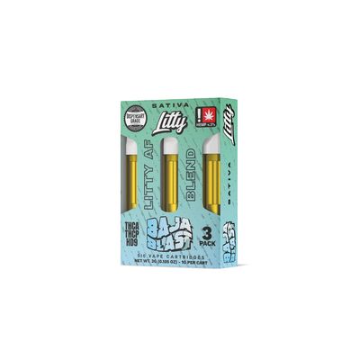 Litty AF Blend 3 Pack Cartridges Litty AF Blend 3 Pack Cartridges