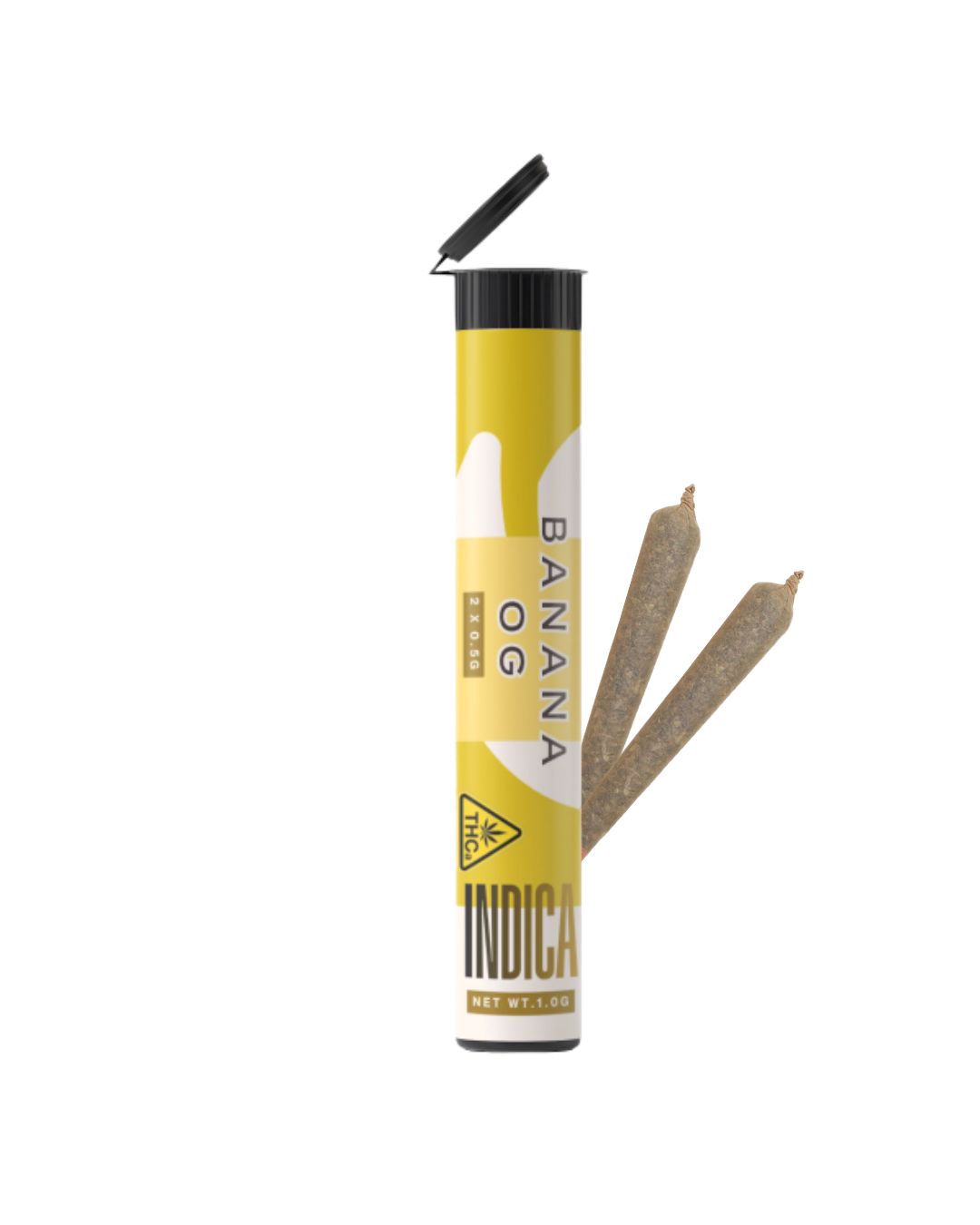 TruCannaBliss THCa Prerolls, Variation: Banana OG - Indica