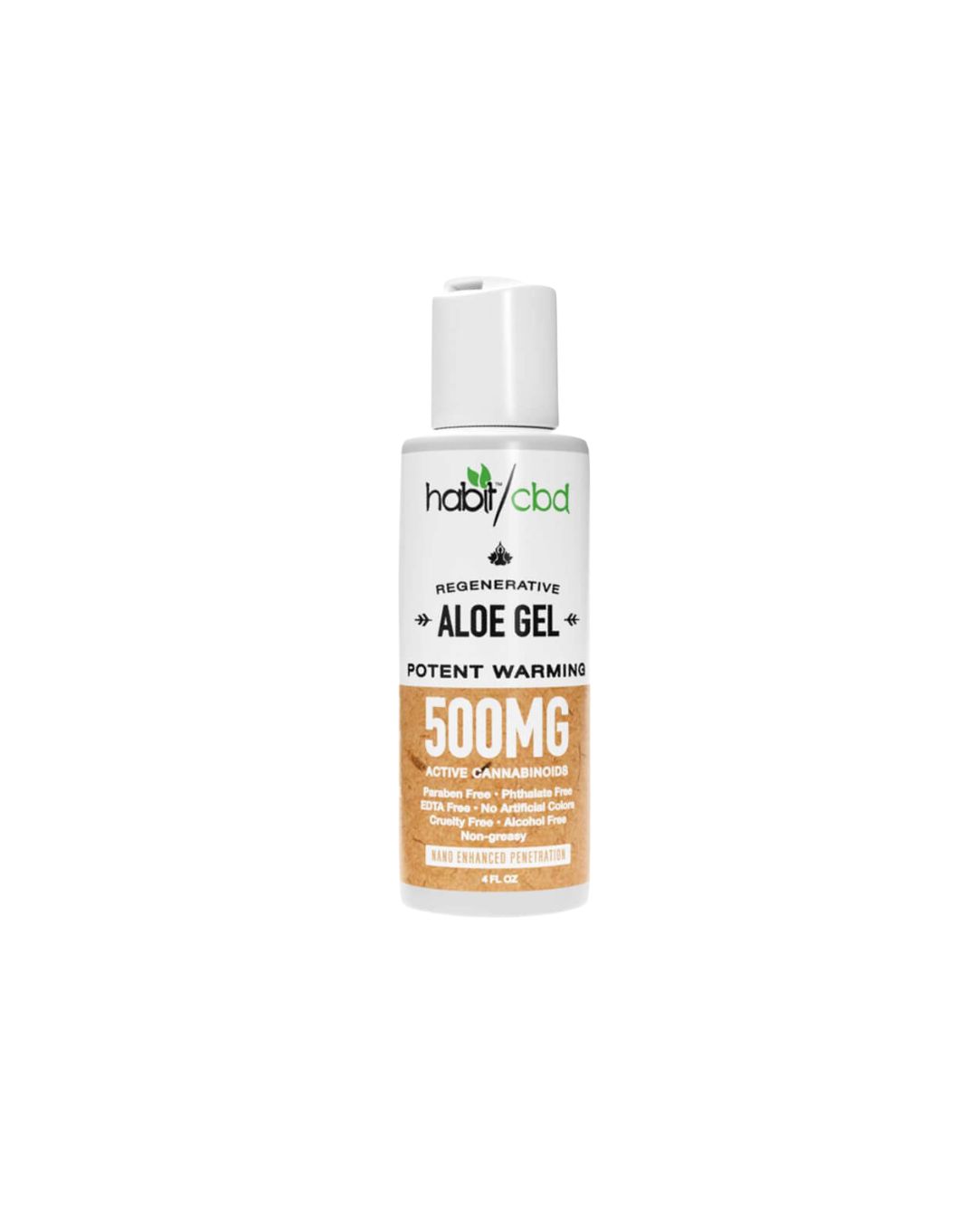 Habit Potent CBD Warming Gel, Size: 500mg (4oz.)
