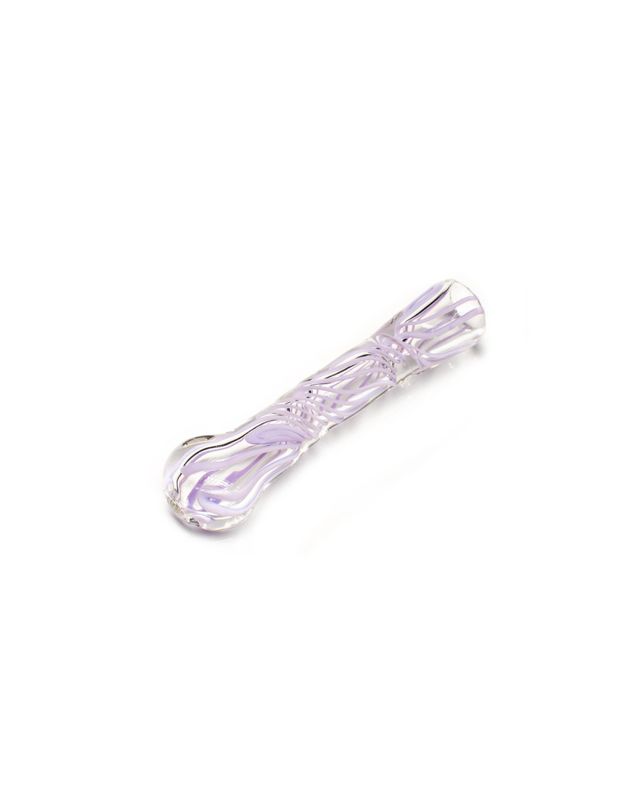 Swirl Glass One Hit Chillum 3.5"