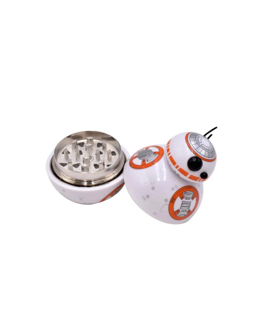 Space Wars 2 Piece Grinder - 38mm, Variation: Orange Droid Design