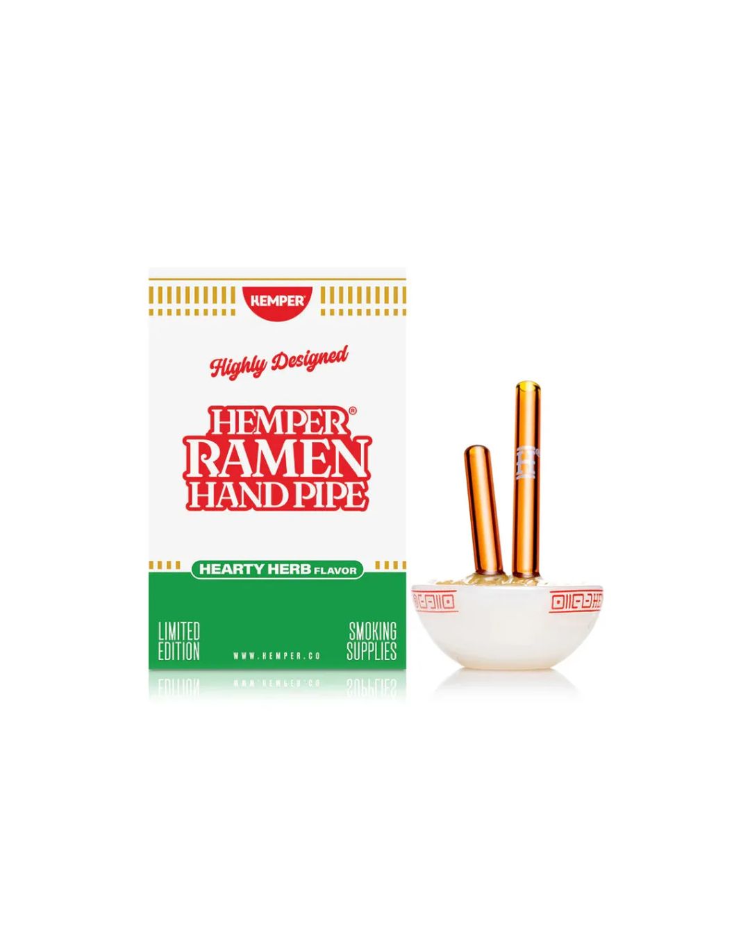 3.3" Hemper Ramen Bowl Hand Pipe