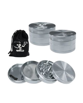 STR8 RYPR Aluminum Grinder - 4 Piece - 75mm