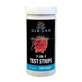 Gib-San 7-in-1 Chlorine Test Strips (50/pk)