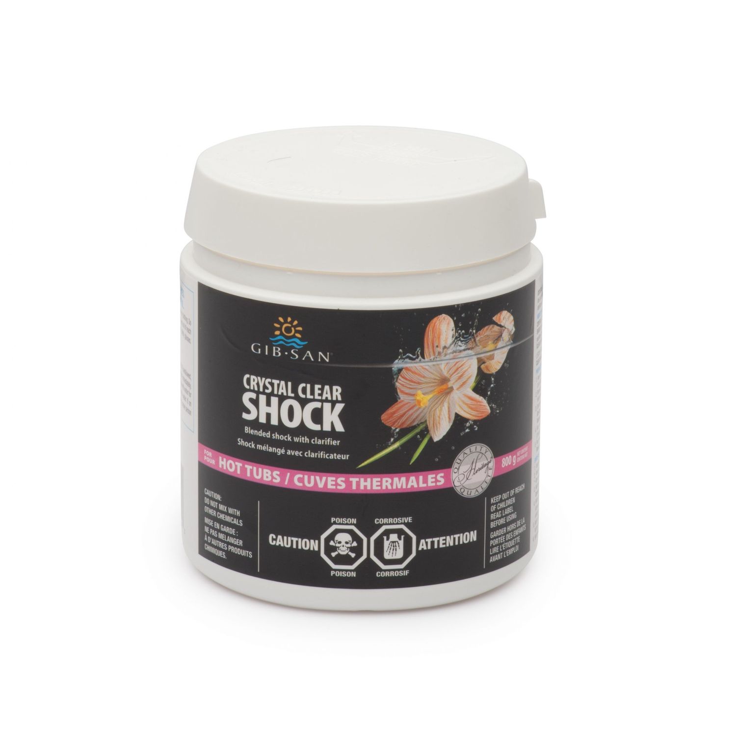 Gib-San Crystal Clear Shock 800g