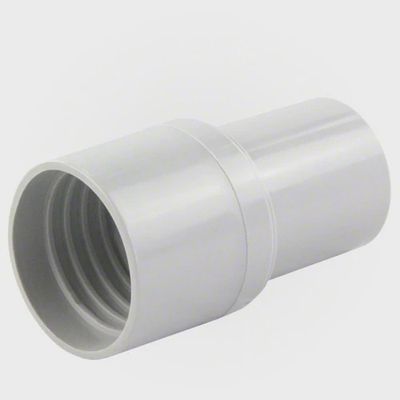 1.5&quot; White Swivel Screw-On Vac Hose Cuff