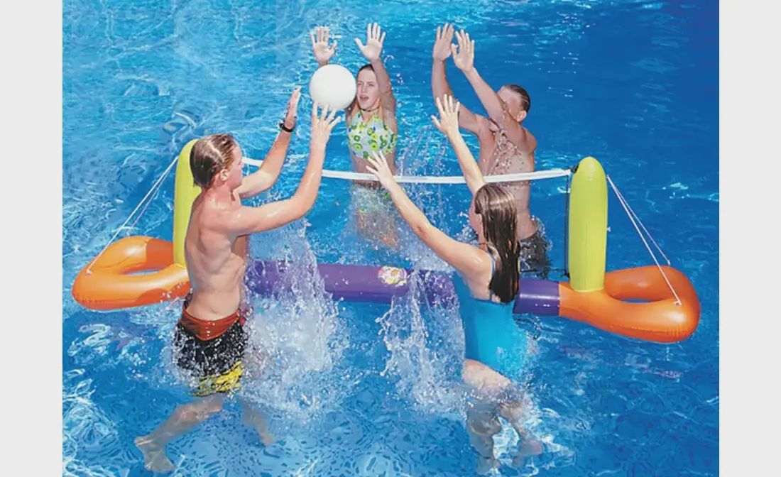 Swimline Splash Volleyball Game – Floating Pool Set