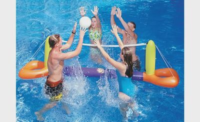 Swimline Splash Volleyball Game – Floating Pool Set