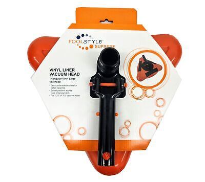 Poolstyle Triangular Supreme Series Vinyl Liner Vac Head