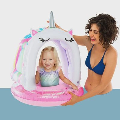 Magical Unicorn Lil&#39; Canopy Pool Float