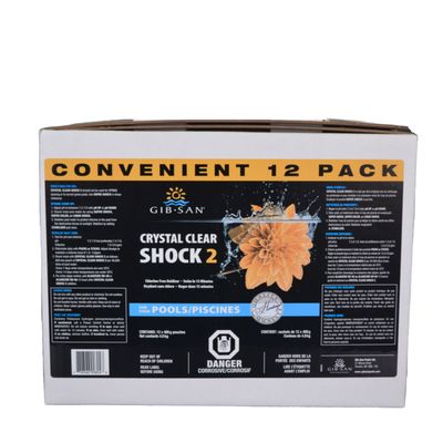 Gib-San Crystal Clear Shock 2 (12 x 400g)