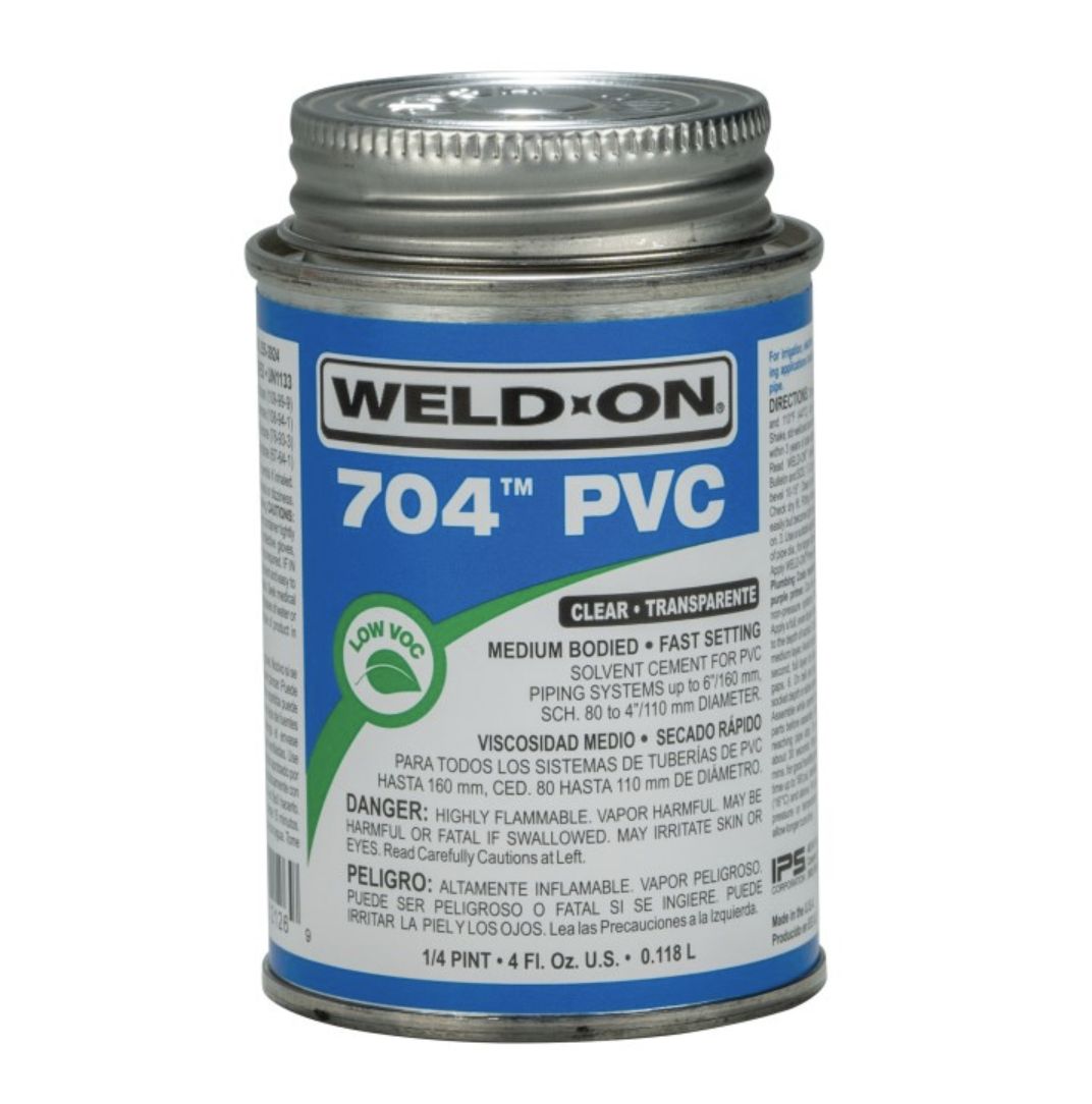 704 Clear Glue PVC Solvent Cement