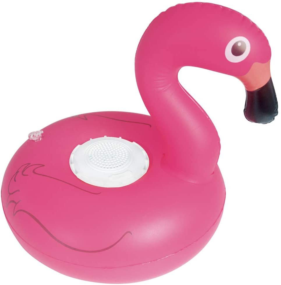 SoundCandy LED Flamingo Bluetooth Pool Speaker