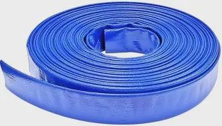 1.5" Blue PVC Layflat Hose (per ft)