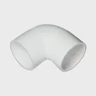 1½" PVC SCH40 White 90° Soc Elbow
