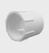 2" PVC SCH40 White Female Adapter
