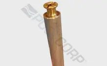 Deck Tube with Brass Anchor