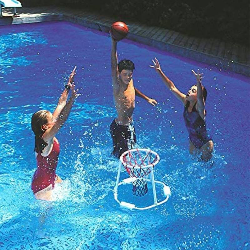 Swimline Super Hoops – Pool Basketball Game Set