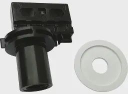 Polaris 280/180 Rear Wheel Axle White
