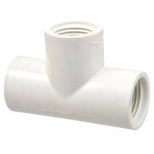PVC Tee 1-1/2"Fpt X 1-1/2"Fpt X 1-1/2"Fpt
