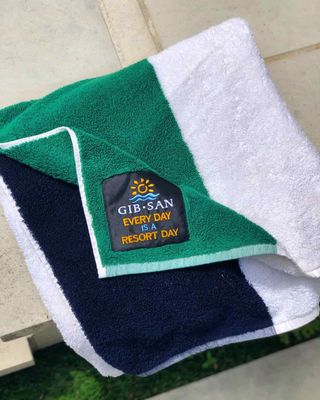 Gib-San Logo&#39;d HBC Towel (Large)
