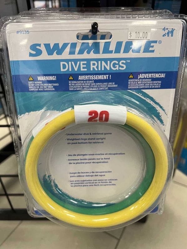 Swimline Dive Rings (4) — Gib-San Pool & Hot Tub Centre