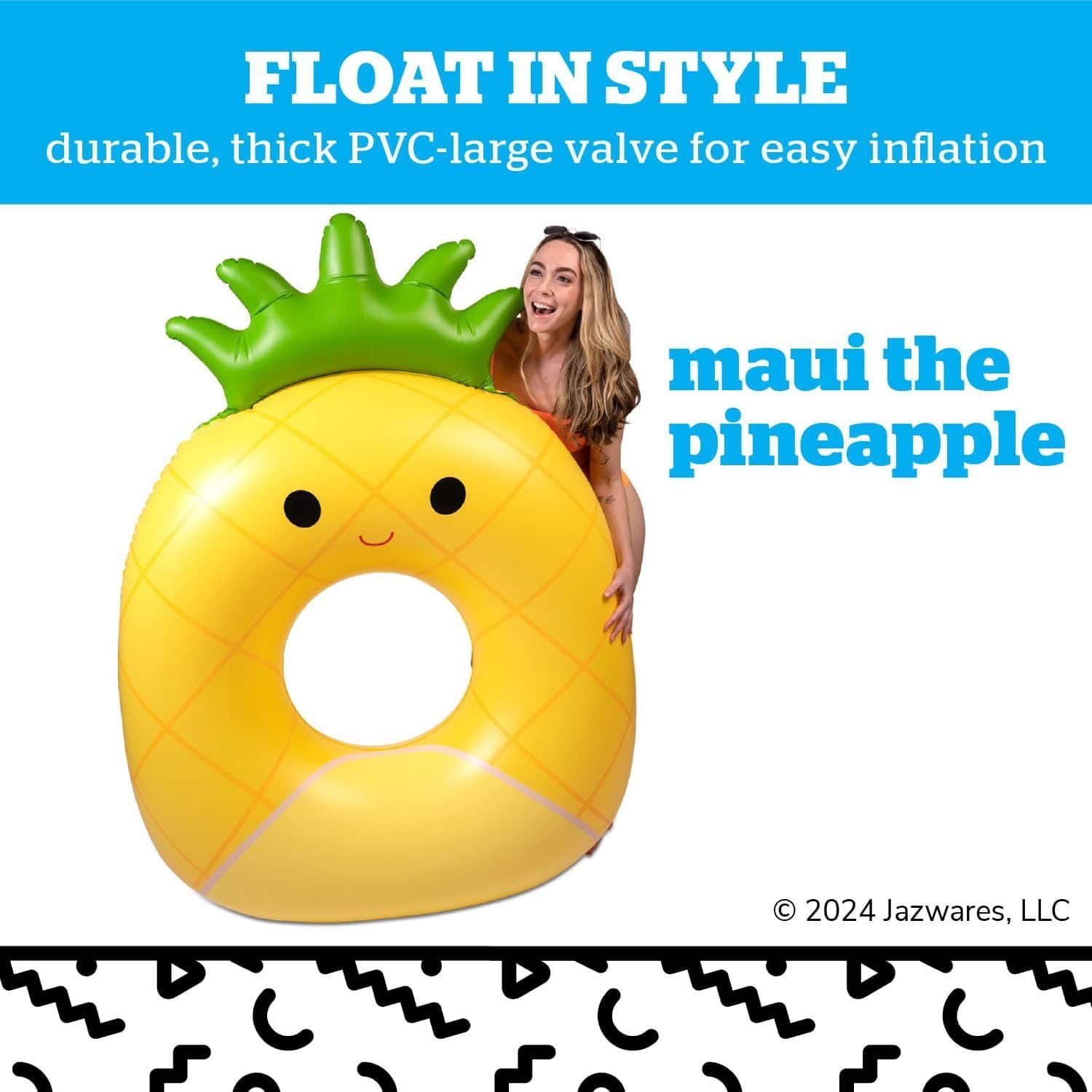 Maui the Pineapple Pool Float