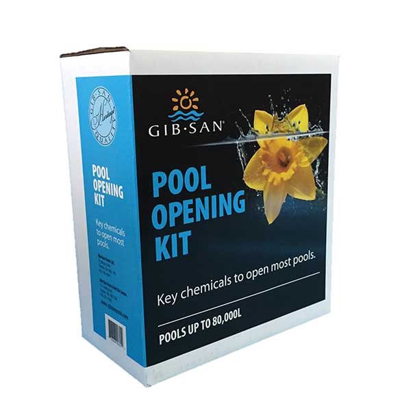 Gib-San Pool Opening Chemical Kit