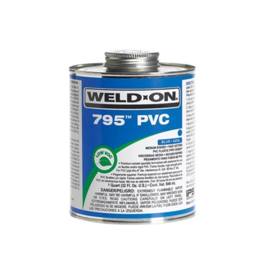 795 Clear Glue Flex PVC Solvent Cement Weld-On